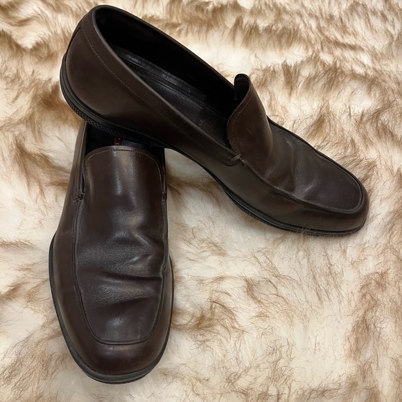 Prada mens slip on loafer size 11 Brown - Picture 9 of 14